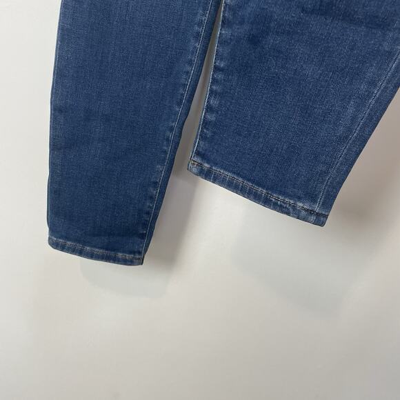 J. Crew Factory 9" mid-rise skinny jean in signature stretch 30 CB396 Navy - Picture 9 of 12